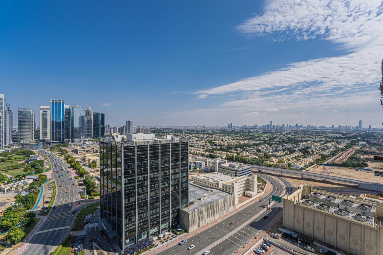Higuests - Modern Studio With Incredible City Skyline View Ντουμπάι Εξωτερικό φωτογραφία