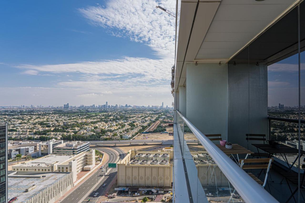 Higuests - Modern Studio With Incredible City Skyline View Ντουμπάι Εξωτερικό φωτογραφία