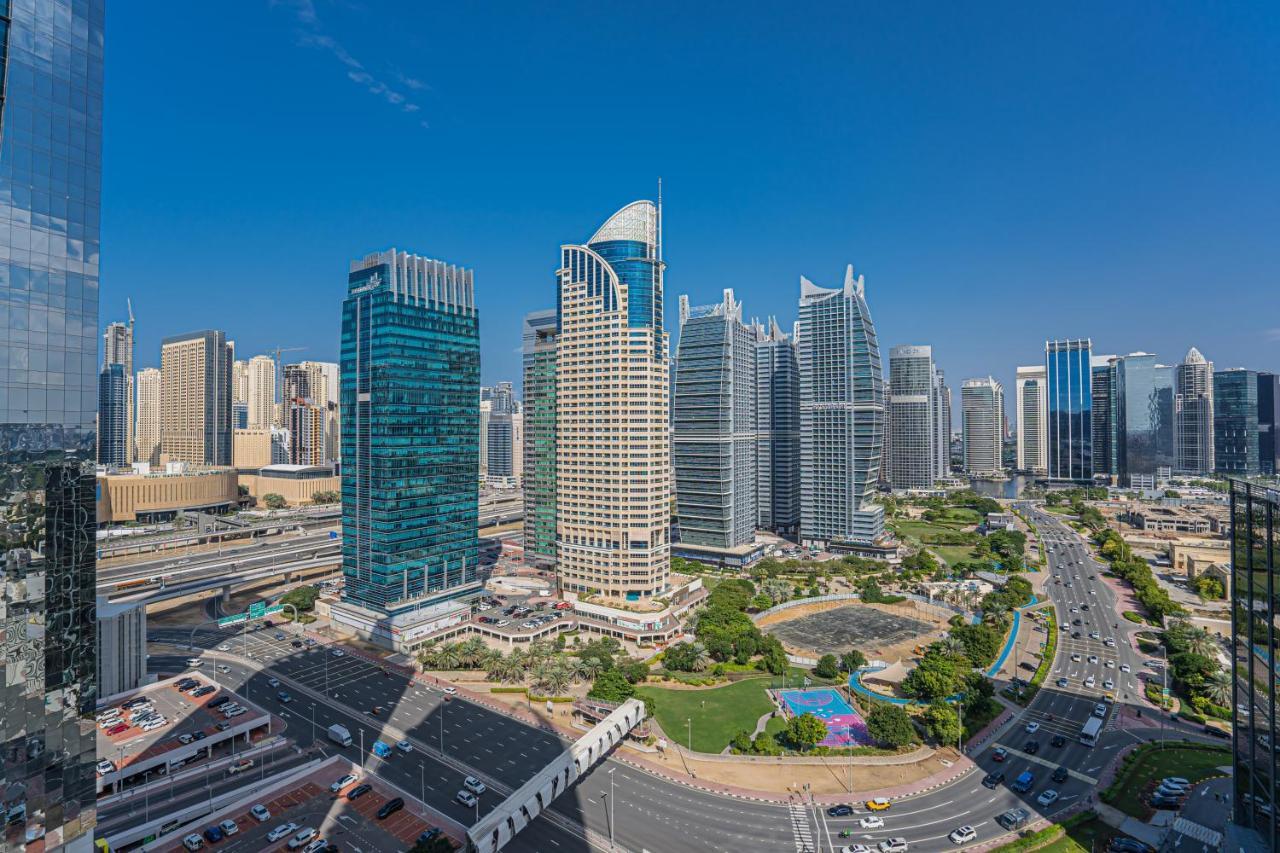 Higuests - Modern Studio With Incredible City Skyline View Ντουμπάι Εξωτερικό φωτογραφία