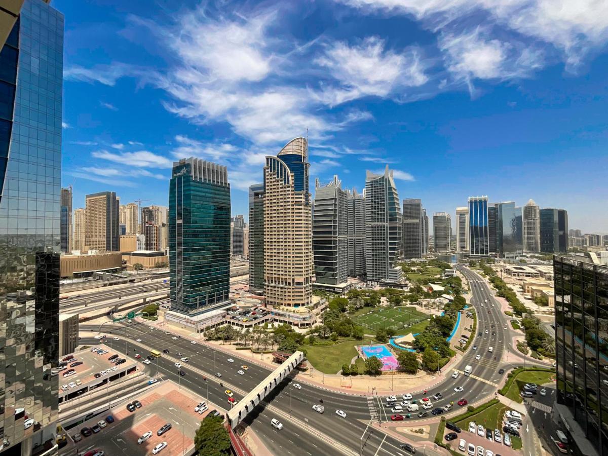 Higuests - Modern Studio With Incredible City Skyline View Ντουμπάι Εξωτερικό φωτογραφία